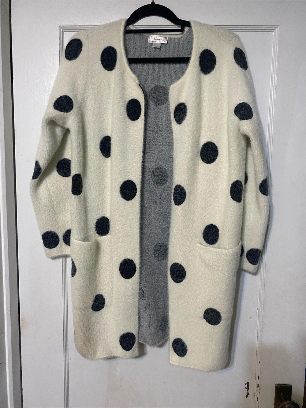 KAMANA POLKA DOT CARDIGAN